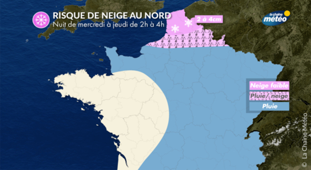 Risque de neige jeudi matin Actualités France