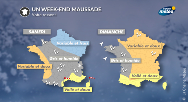 La météo du week-end Actualités France