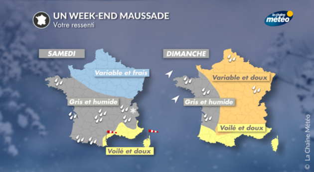 Météo du week-end Actualités France