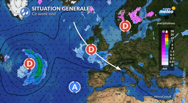 Situation générale ce week-end Actualités France