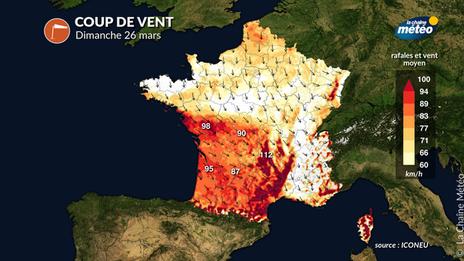Suivi du coup de vent : le vent se renforce en Bretagne ce samedi soir