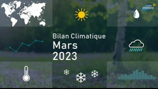 Bilan climatique de mars 2023