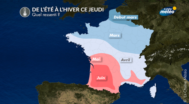 Les quatre saisons en France jeudi Actualités France