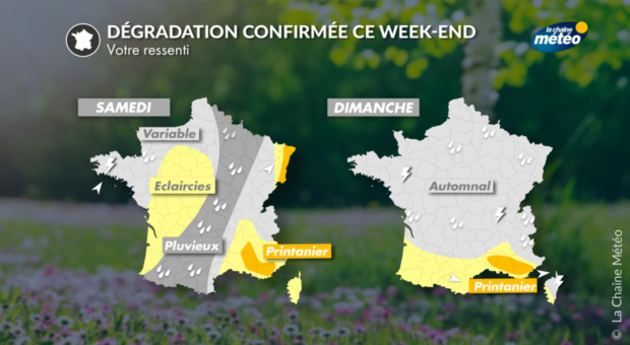 Météo du week-end : un ressenti automnal Actualités France