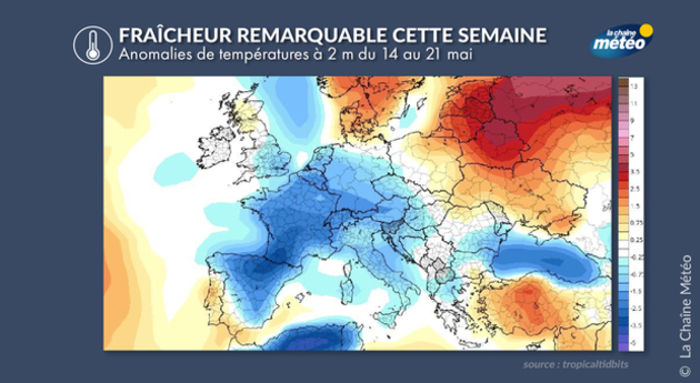 Anomalie froide notable sur le bassin méditerranéen Actualités France