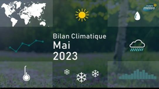 Bilan climatique de mai 2023