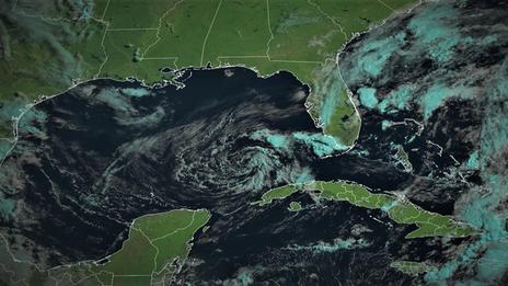 Arlène, 1ère tempête tropicale de la saison cyclonique dans l'Atlantique Nord