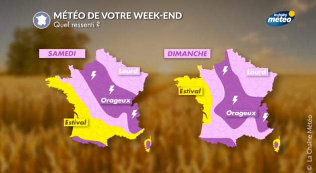 Météo du week-end Actualités France