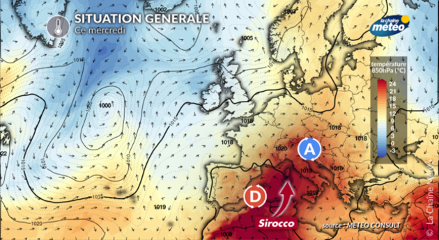 Sirocco en Corse Actualités France
