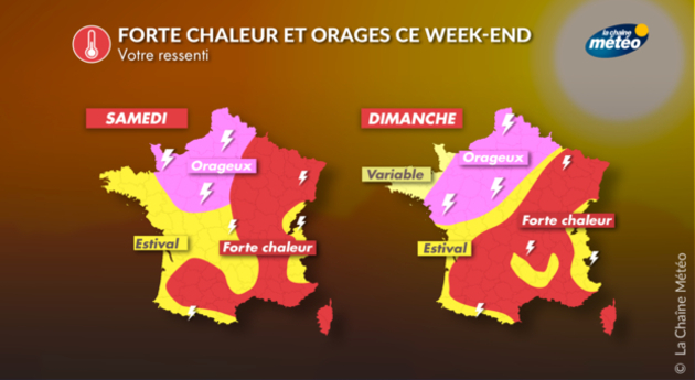 Meteo week-end Actualités France