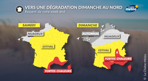 Meteo week-end Actualités France
