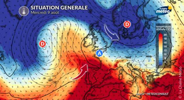Le pic de chaleur remonte d Actualités France