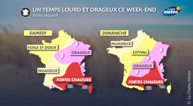 La météo du week-end Actualités France