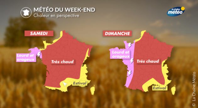 La météo du week-end Actualités France