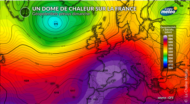 Un dôme de haute pression se forme sur la France ce week-end Actualités France