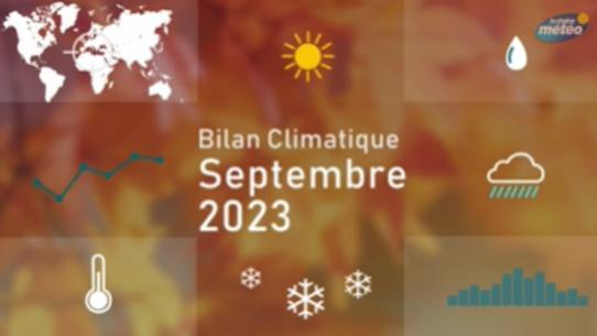 Bilan climatique de septembre 2023