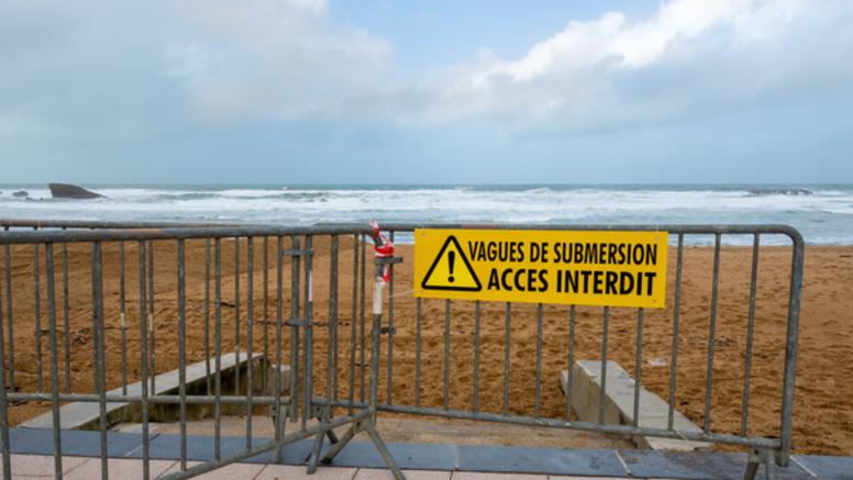 Tempête Ciaran : risque maximal de submersion sur les côtes