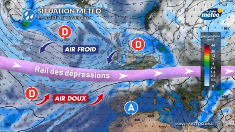 Peut-on espérer le retour d'un temps sec ces prochains jours ? 