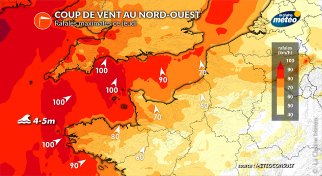 Coup de vent ce jeudi Actualités France