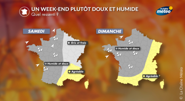 Météo week-end Actualités France