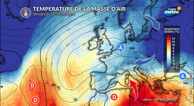 Actualité Météo : Fin de la pluie et de la douceur : retour d'un temps ...