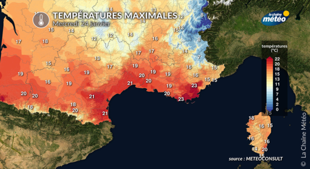 Douceur au sud Actualités France