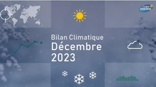 Bilan climatique de décembre 2023