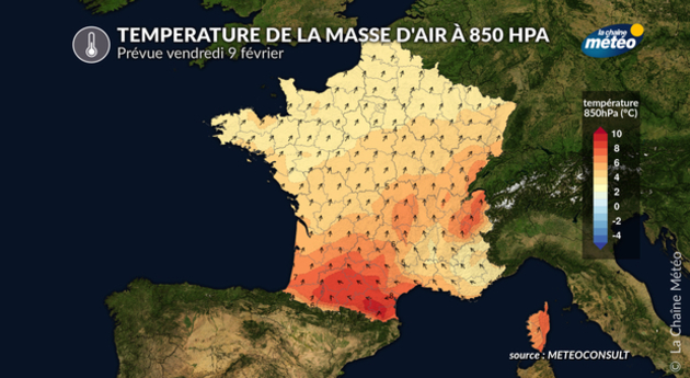 Température de la masse d Actualités France