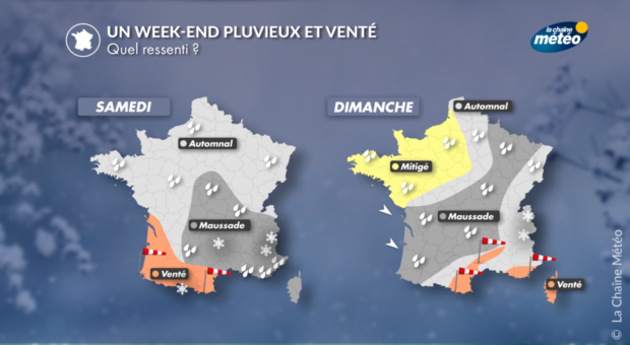 La météo de votre week-end Actualités France