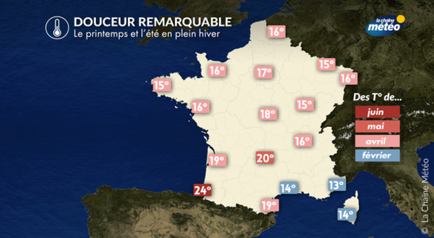 Douceur exceptionnelle mercredi et jeudi Actualités France