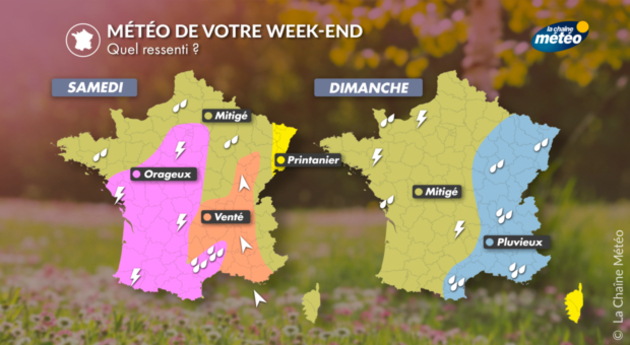 La météo du week-end Actualités France