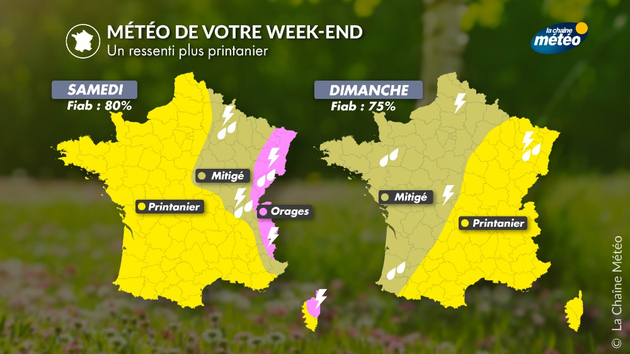 Un ressenti plus printanier pour ce week-end Actualités France
