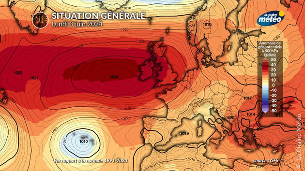 Situation du lundi 3 juin Actualités France
