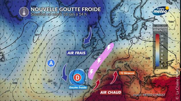 Situation générale de ce mardi Actualités France