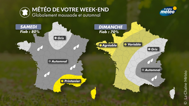 Météo week-end Actualités France