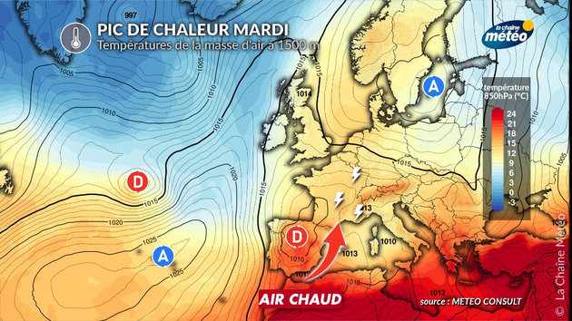 Situation mardi Actualités France