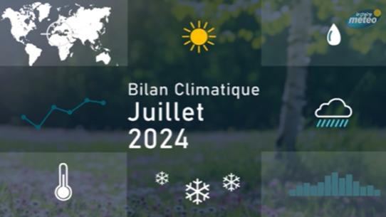 Bilan climatique de juillet 2024