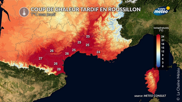 Coup de chaud en Roussillon Actualités France