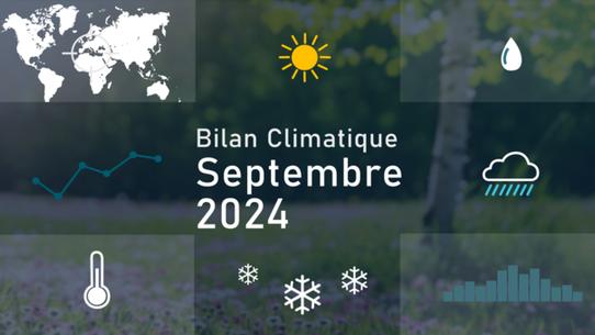 Bilan climatique de septembre 2024