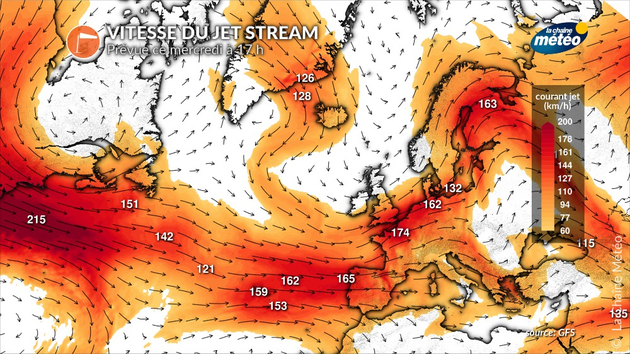 Le jet stream propulse Kirk vers l Actualités France