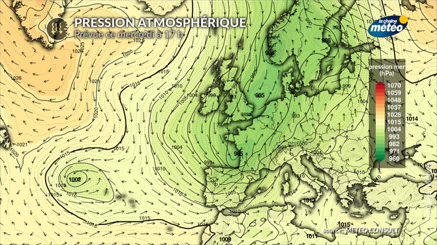 Kirk devrait afficher une pression de 985 hPa, ce qui est moins bas que prévu Actualités France