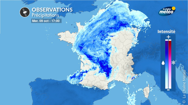 Episode de pluie remarquable Actualités France