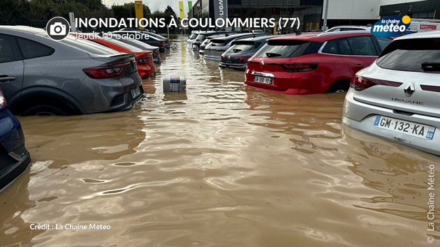 Inondations à Coulommiers (77) Actualités France