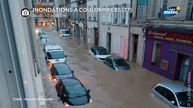 Inondations à Coulommiers (77) Actualités France