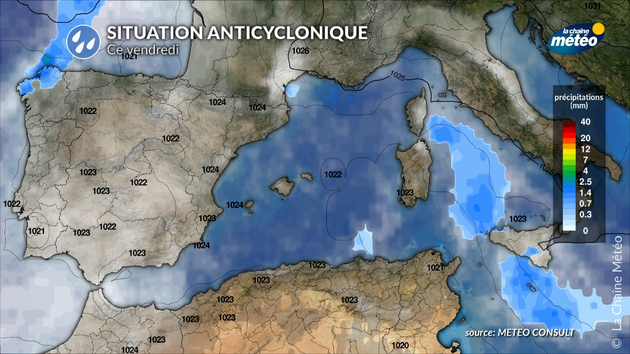 Situation anticyclonique Actualités France
