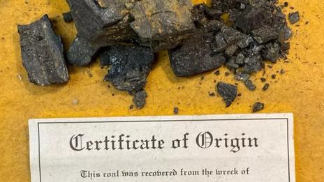 Des morceaux des épaves du Titanic et du Mary Rose aux enchères