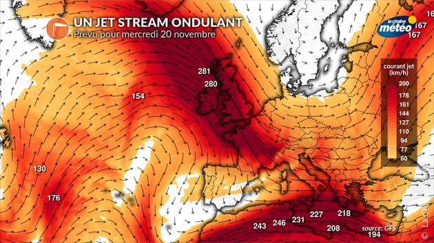 Jet Stream actif Actualités France