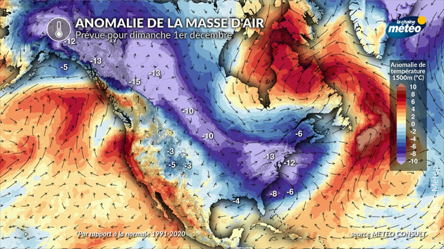 La vague de froid traversera toute l Actualités étranger