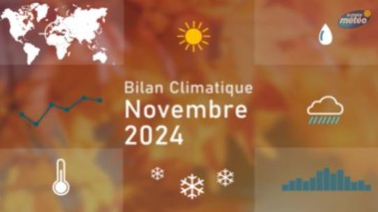 Bilan climatique de novembre 2024