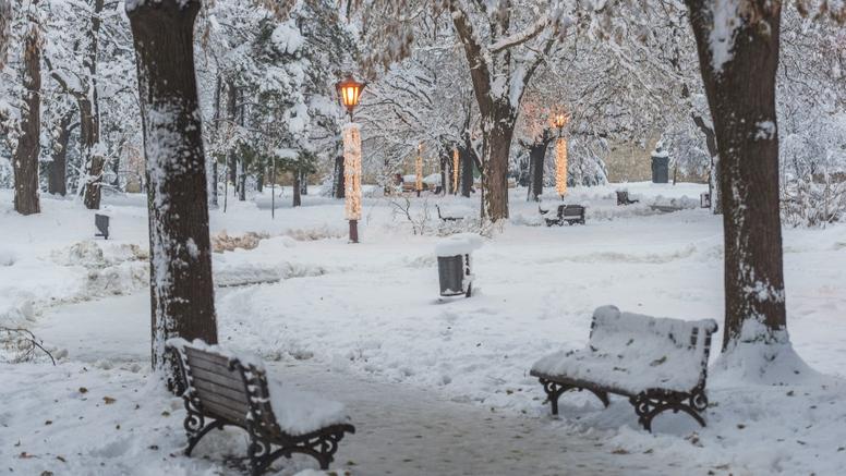 Tempête de neige en Europe centrale pour Noël